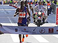 Джейкоб Киплимо установил мировой рекорд в полумарафоне