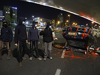 На въезде в Иерусалим проходит акция в память об Ахувии Сандаке