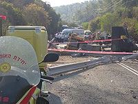 ДТП в районе Бейт-Шемеша, погиб водитель грузовика