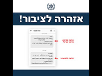 Полиция предупреждает о фишинговой атаке, маскирующейся под сообщения от Почты Израиля