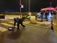 Около Ашкелона автомобиль сбил велосипедиста