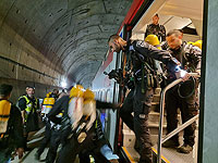 Учения полиции и спасателей: пожар на поезде глубоко под землей