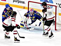 Кубок Первого канала. Канадцы победили шведов