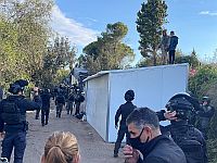 Разрушена йешива в Хомеше: активисты сдаваться не намерены