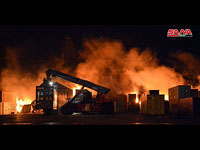 SOHR: ВВС Израиля вновь уничтожили оружие в порту Латакии, С-300 и С-400 не задействовали