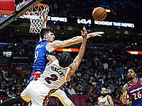 Дени Авдия набрал 7 очков в Майами. Трипл-даблы Джеймса и Уэстбрука. Рекорд Карри