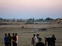 Стрельба на границе Газы, один человек ранен