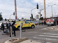 В результате ДТП в Нетании тяжело травмирован мужчина, ехавший на мотоцикле