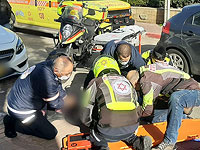 ДТП в Герцлии, мужчина в тяжелом состоянии