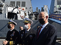 Бени Ганц посетил базу Пятого флота в Бахрейне