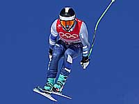 Олимпиада. Скоростной спуск. Израильтянин занял сороковое место во второй тренировочной практике