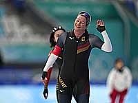 Олимпиада. Конькобежный спорт. Клаудия Пехштайн повторила и установила рекорды