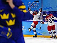 Олимпиада. Хоккей. Чешки победили шведок