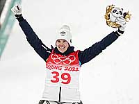 Олимпиада. Прыжки с трамплина. Словенки завоевали золотую и бронзовую медали