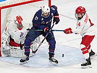 Олимпиада. Хоккей. Американки разгромили сборную России