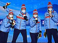 Олимпиада. В медальном зачете лидируют норвежцы. Россияне на третьем месте