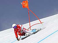 Олимпиада. Скоростной спуск. Победил швейцарец. Израильтянин занял 30-е место