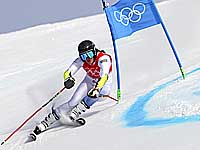 Олимпиада. Слалом-гигант. Чемпионкой стала шведка. Израильтянка заняла 42-е место