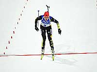 Олимпиада. Биатлон. Золотую медаль завоевала немка