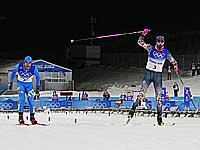 Олимпиада. В лыжном спринте победил норвежец. Россиянин на третьем месте