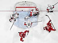 Олимпиада. Первый гол хоккейного турнира забросил Антон Слепышев