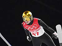 Олимпиада. Прыжки с трамплина. Победил норвежец