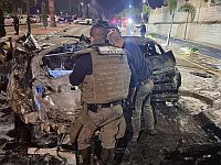 В Ашкелоне взорвался автомобиль: погиб член преступного клана, девять лет назад переживший покушение