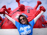 Против карантина и вакцинации: 