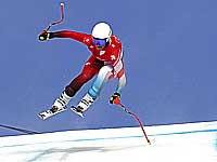 Олимпиада. Скоростной спуск. Чемпионкой стала швейцарская горнолыжница