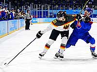 Олимпиада. Хоккей. Сборные Словакии и Дании вышли в четвертьфинал