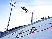 Олимпиада. Лыжное  двоеборье. Норвежцы завоевали золото и серебро