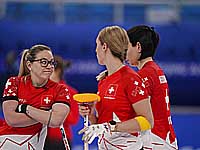 Олимпиада. Керлинг. Швейцарки вышли в полуфинал