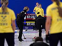 Олимпиада. Керлинг. Шведки победили сборную России