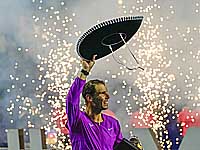 Победителем турнира в Акапулько стал Рафаэль Надаль, установивший мировой рекорд