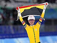 Олимпиада. Конькобежный спорт. Победил бельгиец, россиянин на пятом месте