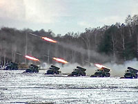 Российская армия обстреляла