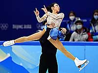 Олимпиада. Фигурное катание. Победили китайцы, установившие мировой рекорд. Израильтяне на 15-м месте