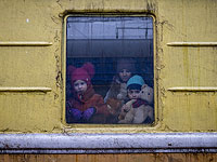 Беженцы покидают Украину. Фоторепортаж