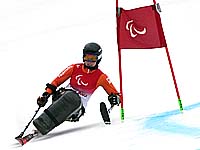 Паралимпиада. Гигантский слалом. После первого заезда израильтянка на третьем месте