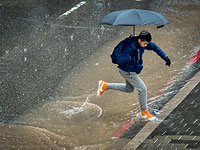 Прощание с зимой: весенняя буря в Израиле, с ливнем и снегопадом