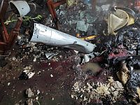 Российское агентство РИА Новости заявило, что украинские военные якобы обстреливали больницу в Волновахе