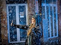 Снегопад в горных районах Израиля в середине марта