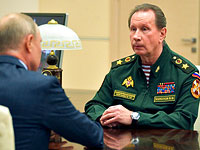 Руководитель Росгвардии Виктор Золотов на докладе у президента РФ Владимира Путина