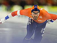 Конькобежный спорт. Трехкратный олимпийский чемпион установил рекорд скорости