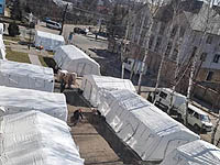 Минздрав Израиля: начались работы по возведению израильского полевого госпиталя на западе Украины