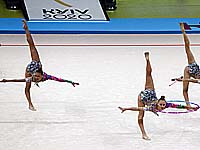 Этап Кубка мира. Сборная Израиля победила в упражнениях с обручами