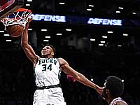 Историческое достижение Янниса Адетокунбо. Результаты матчей