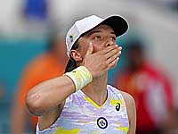 Ига Швентек установила рекорд, победив в финале турнира в Майами