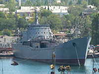 ВМС Украины: около Бердянска уничтожен российский БДК