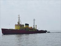 Источник: российские военные обстреляли украинский ледокол 